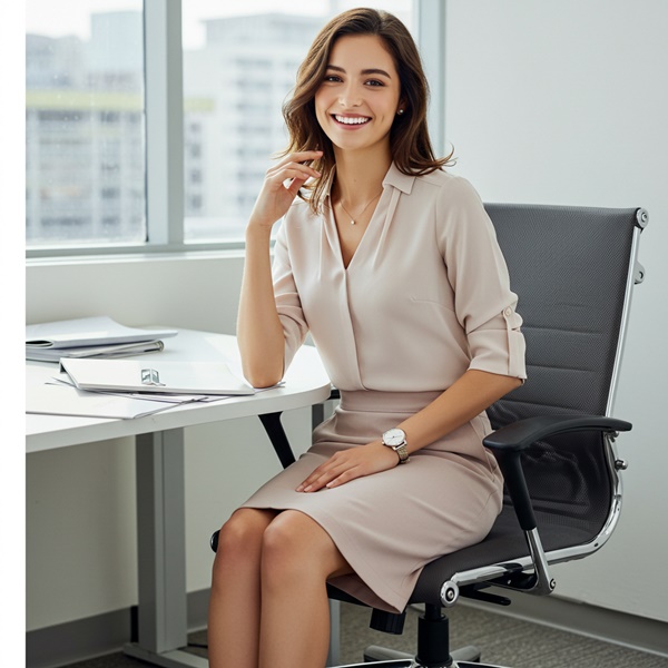 Outfit profesional y amigable para visitas a clientes
