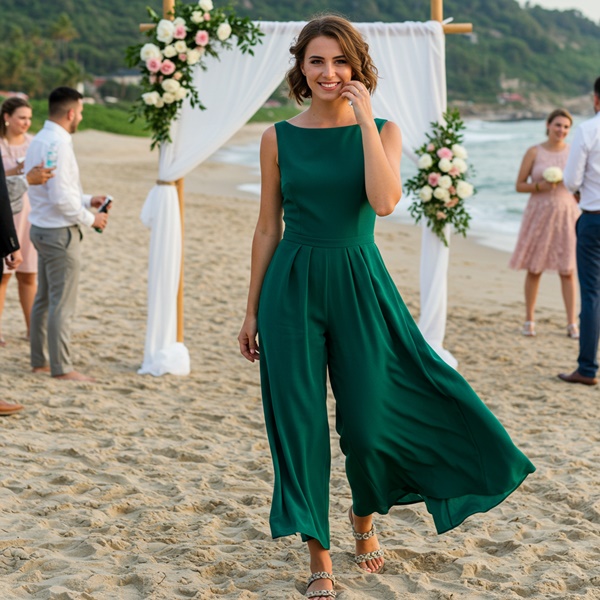 Ideas geniales para tu look de invitada a una boda de playa