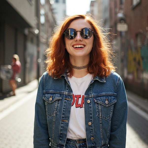 Accesorios icónicos de los 90 como chokers, gafas de sol y riñoneras