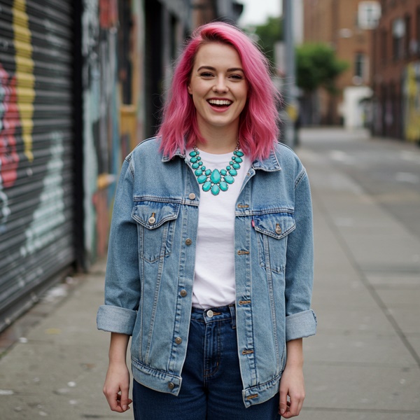 Accesorios que elevan un look oversized casual