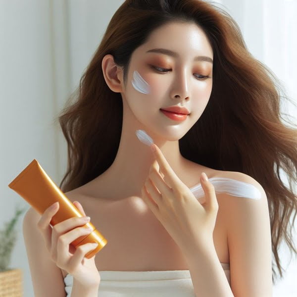 Usar protector solar es uno de los secretos de la belleza coreana