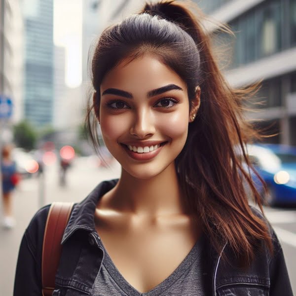 La cola de cabello es un peinado básico del verano