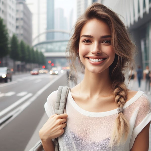 Las trenzas son un peinado básico del verano