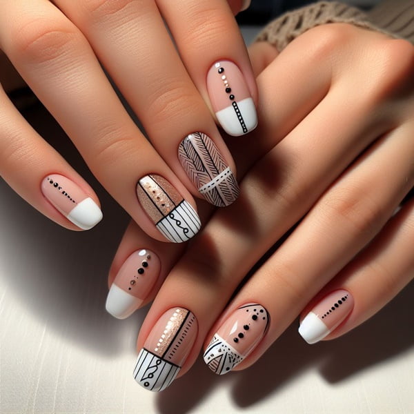 Ideas para reinventar el manicure francés