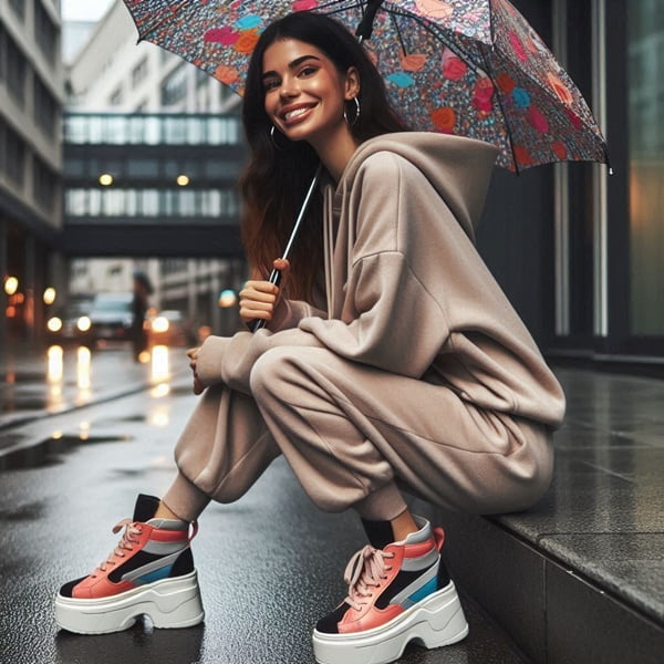 Looks infalibles para brillar bajo la lluvia