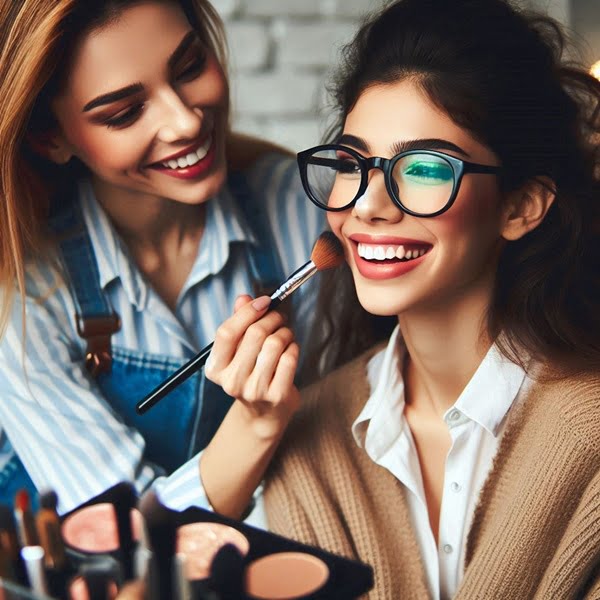 Tips para maquillarte si usas lentes