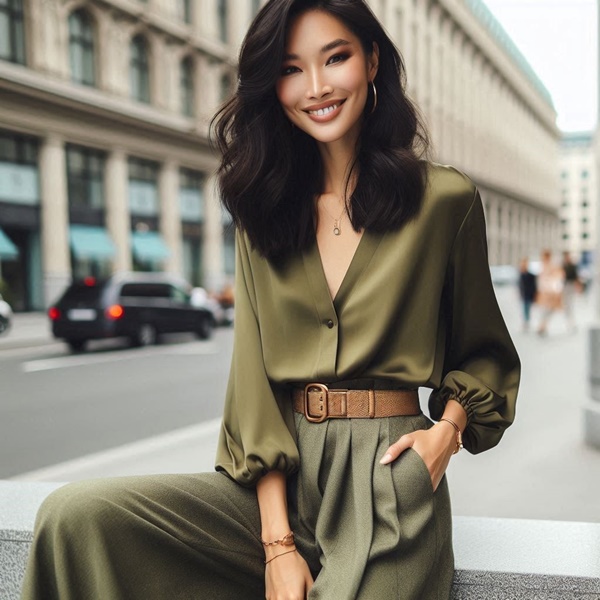 Looks en verde oliva que debes probar