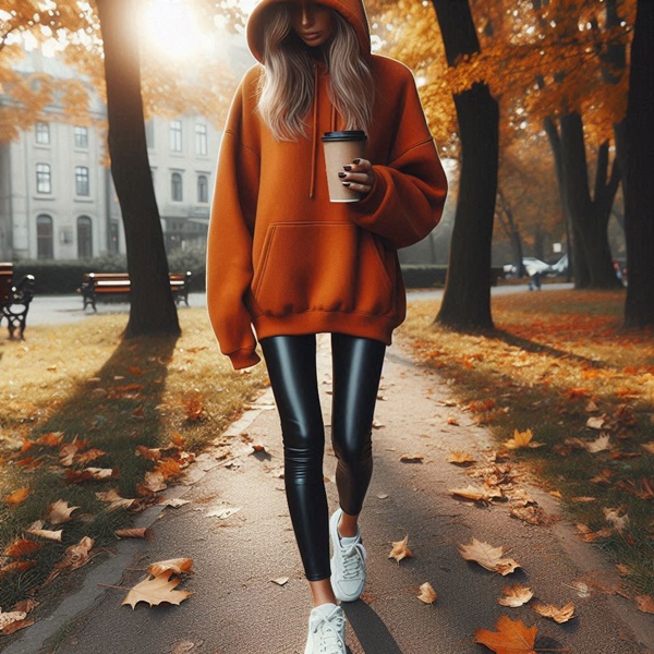 looks con hoodies para un otoño con mucho estilo