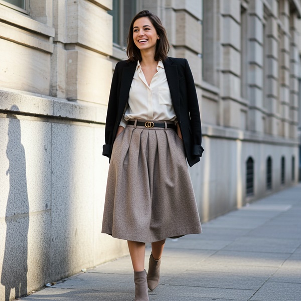 Looks geniales con falda globo
