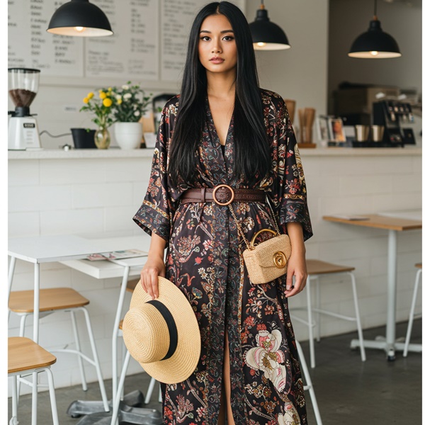 Cómo llevar tu kimono de playa en tus outfits diarios