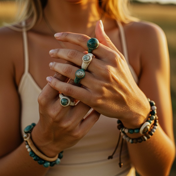 Cómo usar accesorios artesanales