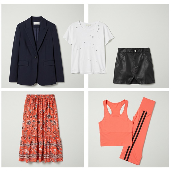 cuál es tu prenda favorita: blazer, conjunto deportivo, vestido, etc