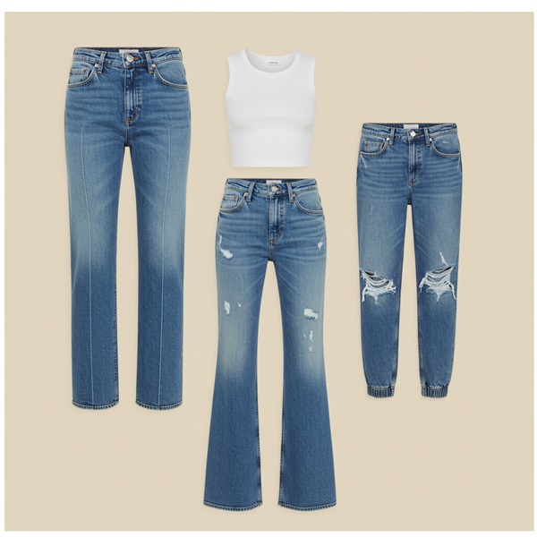 cuáles jeans te gustan más