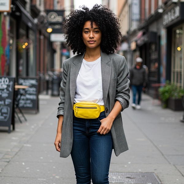 Mini bag funcional en formato riñonera para look street style