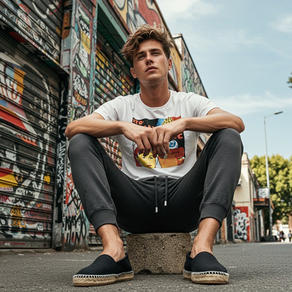 Para el verano y looks casuales, las alpargatas para hombre son perfectas