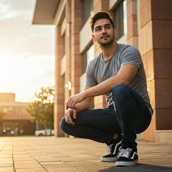 Los tenis son indispensables para un look casual 