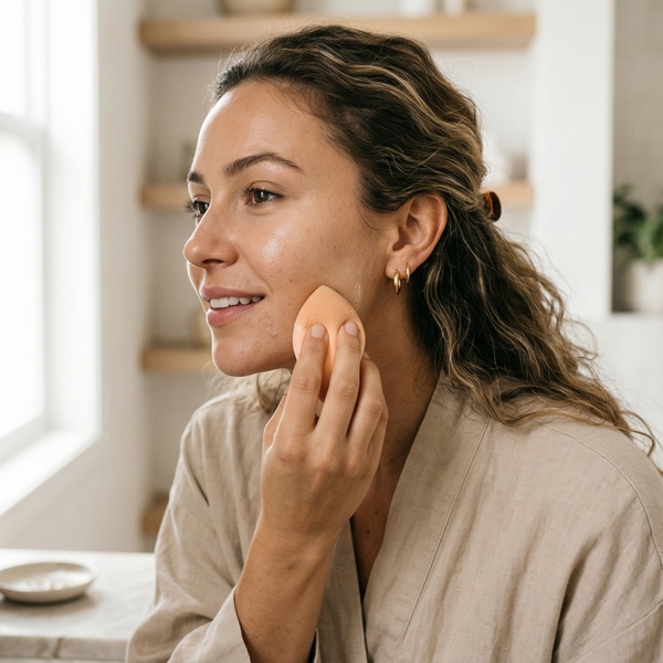 base ligera para maquillaje natural efecto segunda piel