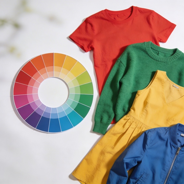 Combina colores en la ropa usando el círculo cromático