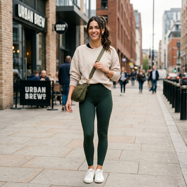 Prendas deportivas modernas con cortes elegantes para crear looks de diario