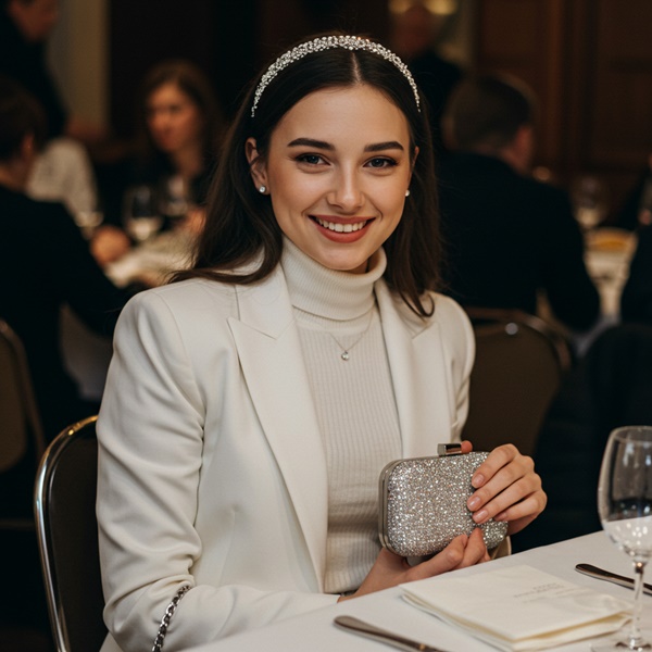 Total white suéter o top blanco para un look monocromático