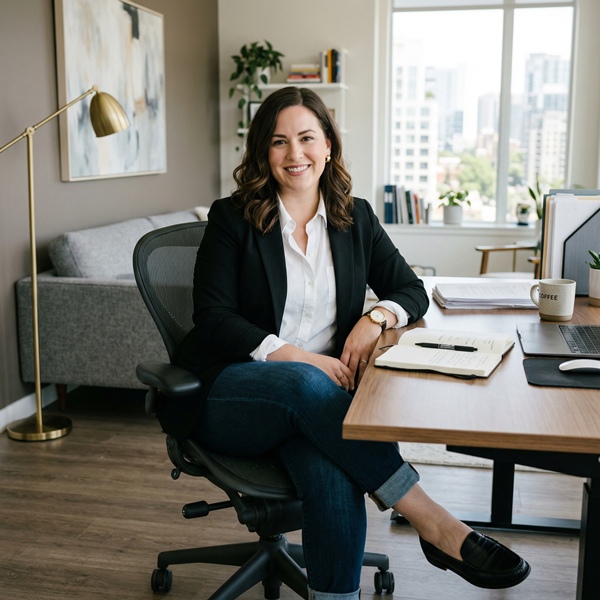 Jeans oscuros, camisa para verte formal con jeans