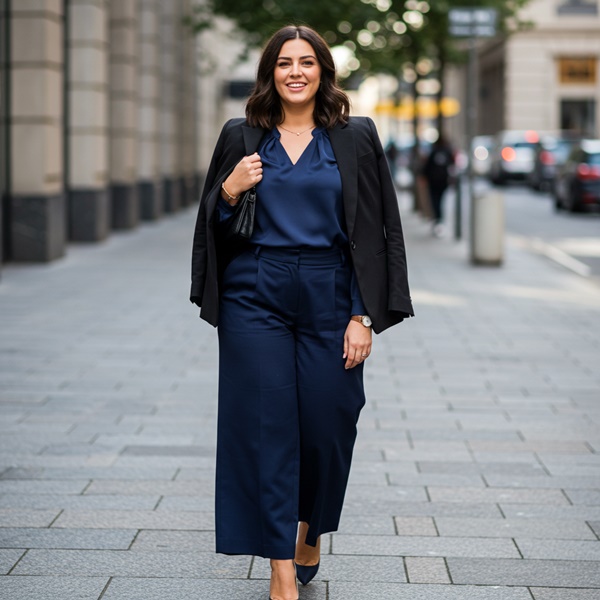 Dentro de la tendencia demure se incluyen los looks monocromáticos y sencillos