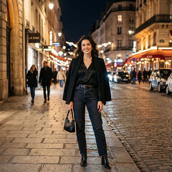 Cómo verte formal con jeans en un evento de noche 