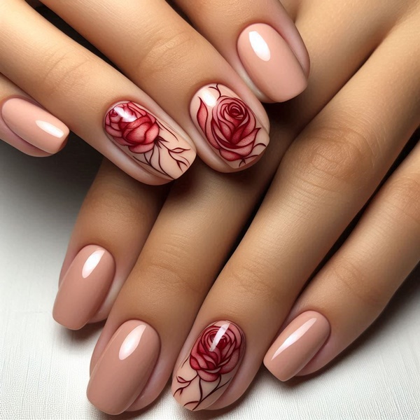 Ideas para manicura de San Valentín hecha en casa