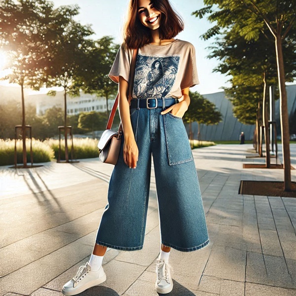cuales son los pantalones culotte y como combinarlos