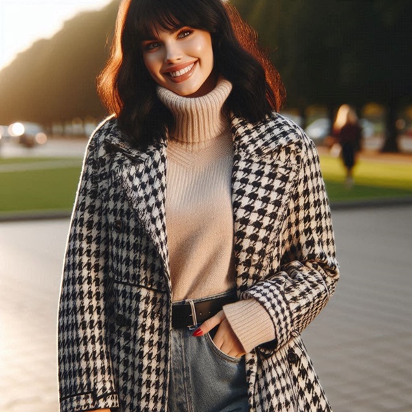 Estampado de pata de gallo el clásico que nunca pasa de moda