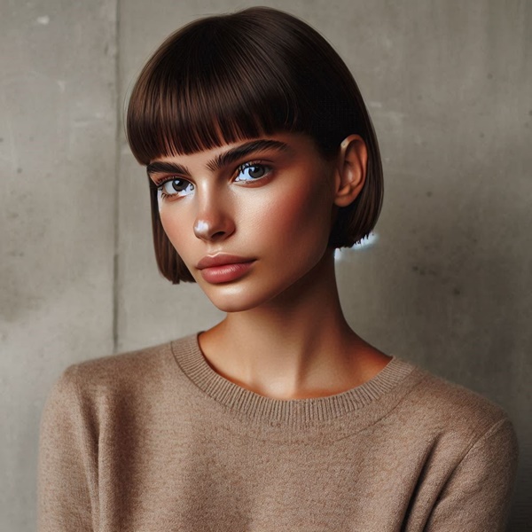 cómo son los baby bangs el flequillo que está de moda