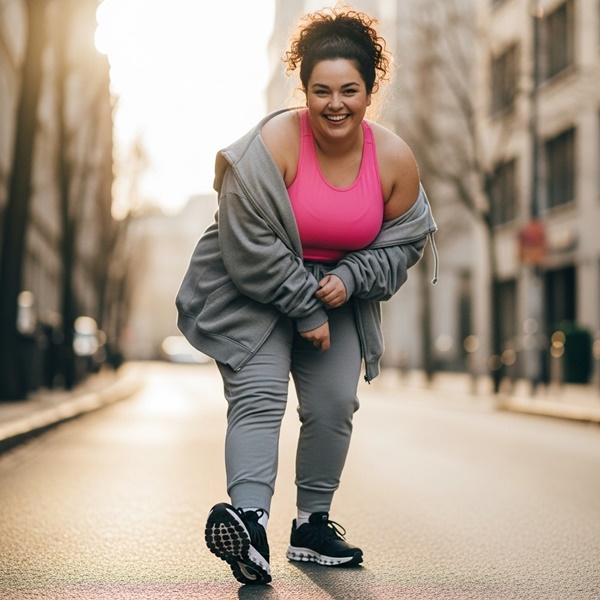 Outfit deportivo con tenis negros cómodos y modernos