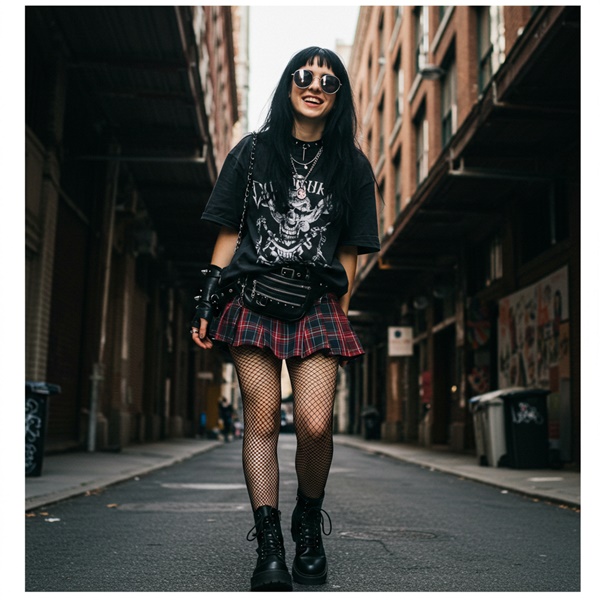 Cómo vestir con un estilo grunge looks, prendas y tips 