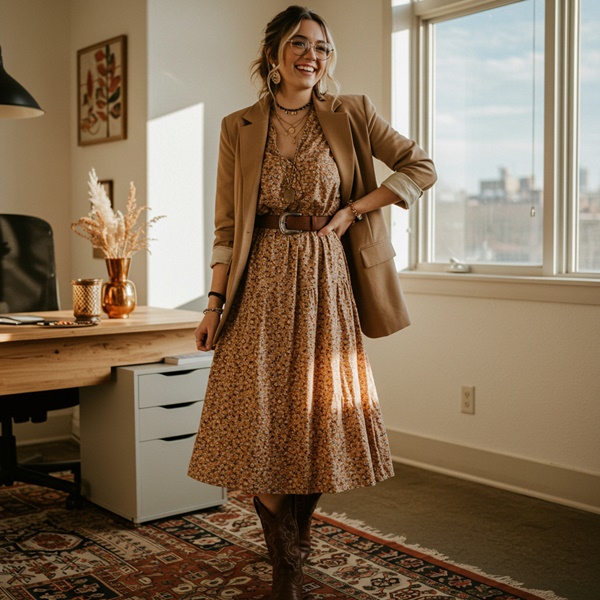 Descubre el estilo Bohemian Rodeo El look cowboy con un toque femenino