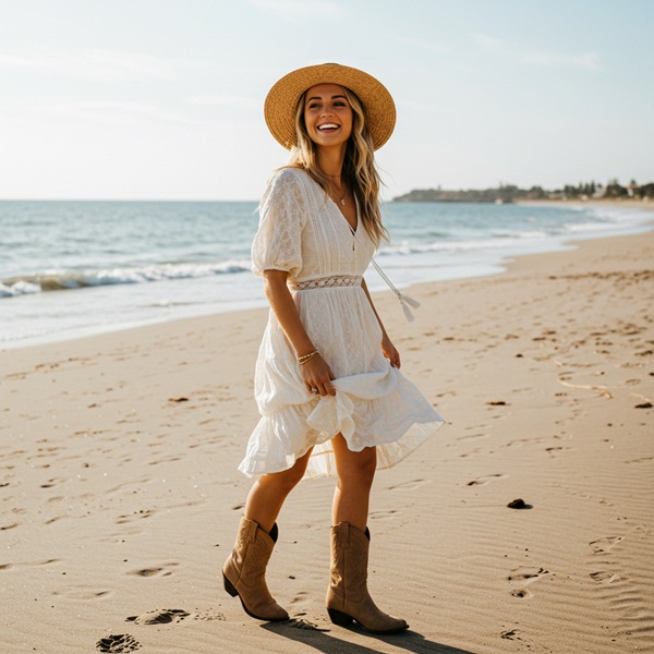 Cómo vestirte al estilo Coastal Cowgirl sin esfuerzo