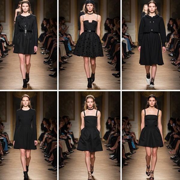 Diversos diseñadores han reinterpretado el clásico vestido negro  de Chanel