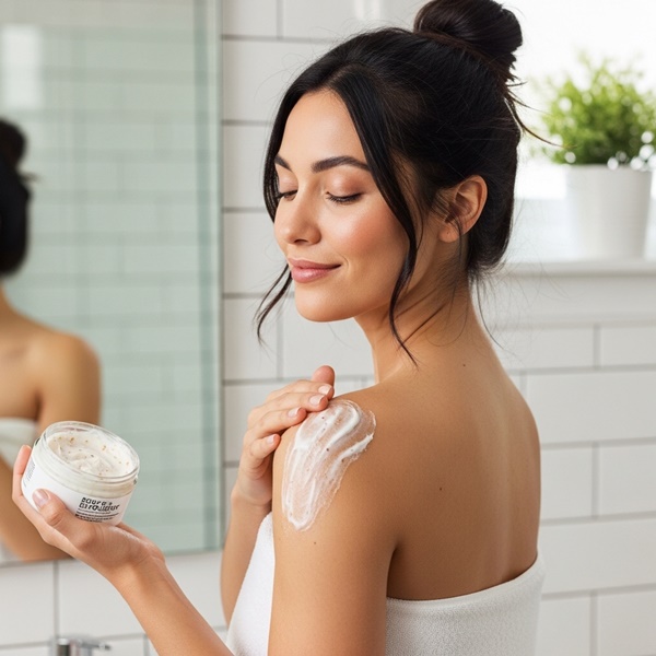 Exfoliante corporal con ácidos AHA y BHA para una piel suave y uniforme