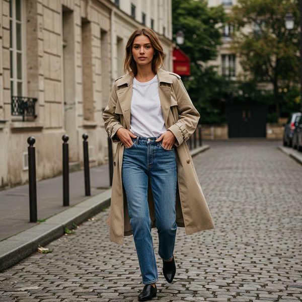 Los jean rectos estarán en tendencia este otoño e invierno 2025