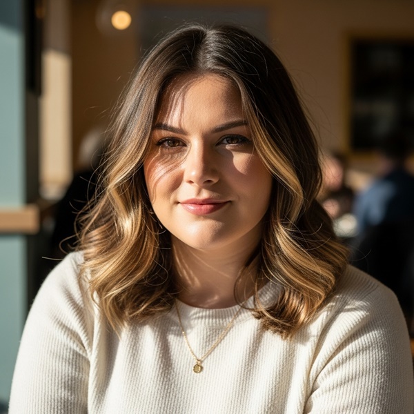 Cabello color caramelo cenizo, tono sofisticado y moderno para 2026