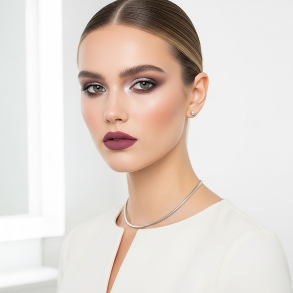 labios color malva frío para subtonos rosados o fríos