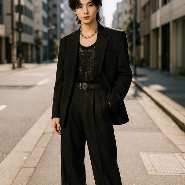 Look genderless, como Jimin de BTS