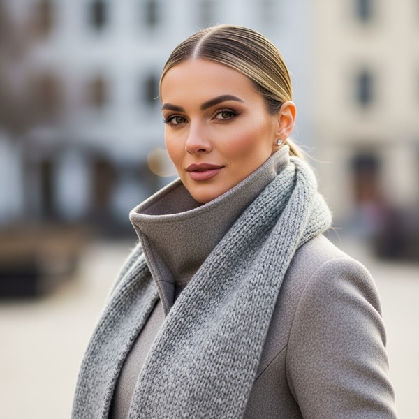 Cola baja pulida ideal para invierno, elegante y sin frizz