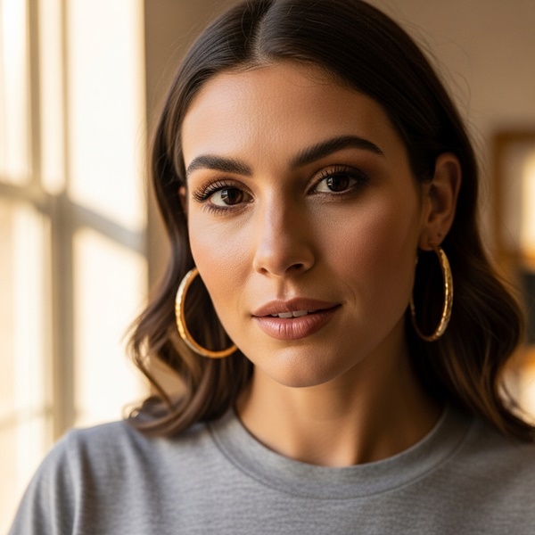 Joyas statement doradas en looks Glamoratti tendencia 2026