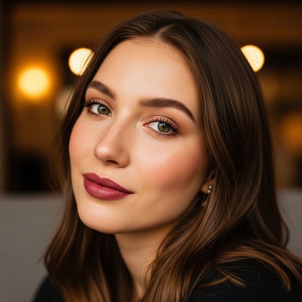 Labios con color suave que aportan energía al rostro