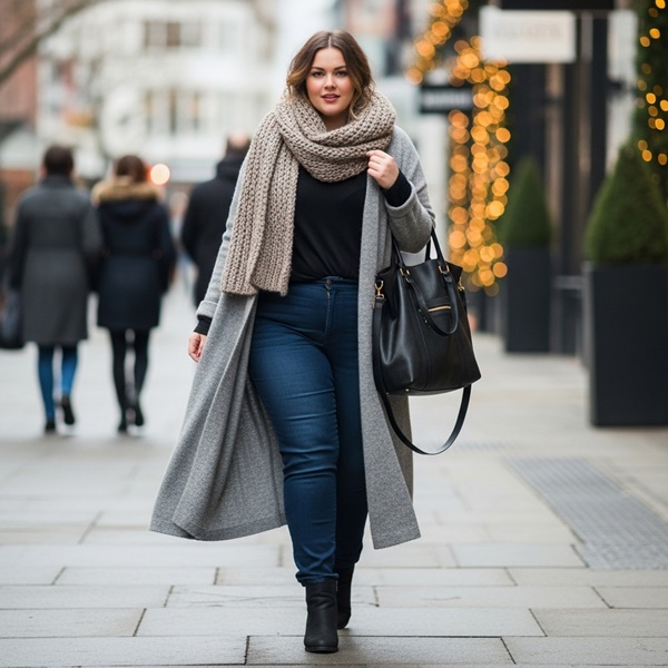 Look con capas suaves y funcionales, tendencia de moda 2026