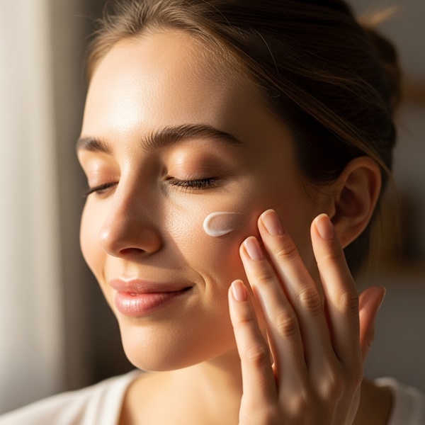 Piel hidratada antes del maquillaje para verte descansada