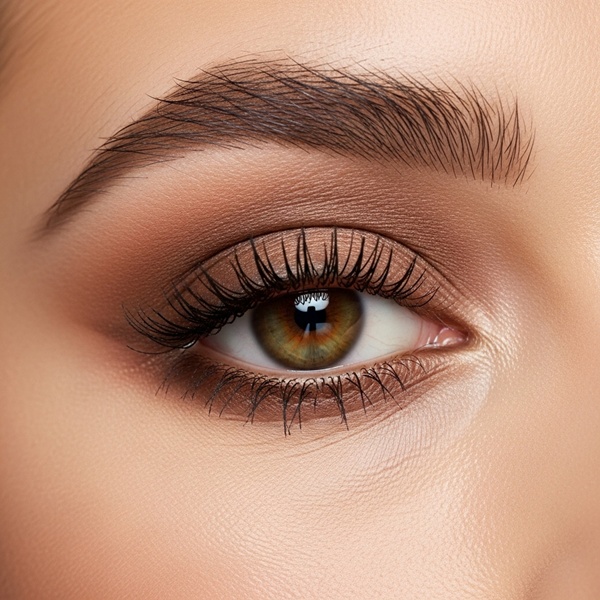 Delineado café difuminado estilo soft liner tendencia 2026