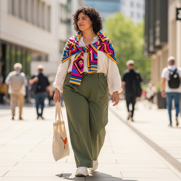 Cómo combinar prendas llamativas y neutras para llevar el meximalismo