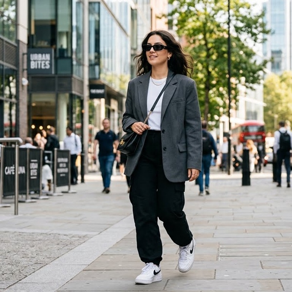 Lentes de sol rectangulares modernos con estilo minimalista