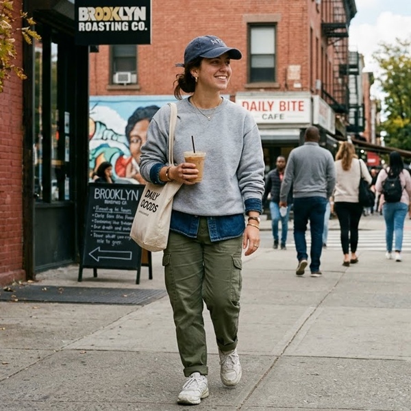 gorra como accesorio práctico para completar un look diario fácil